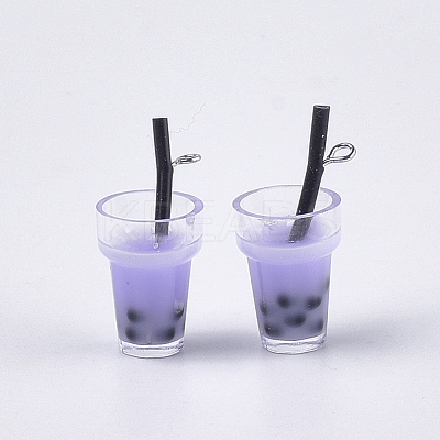 Plastic Cup Pendants CRES-S359-09-1