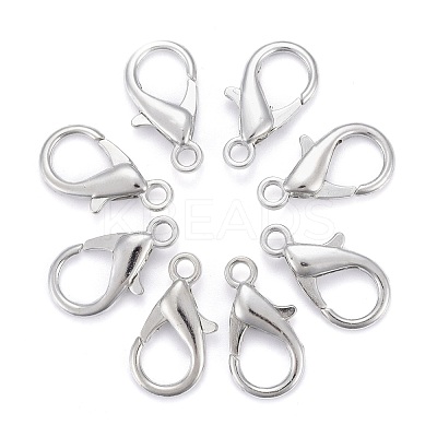 Zinc Alloy Lobster Claw Clasps E107-1