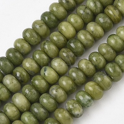 Natural Chinese Jade Southern Jade Beads Strands GG-CBA9281-A05-5x8mm-1