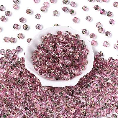 Picasso Transparent Glass Beads SEED-Q039-04M-1