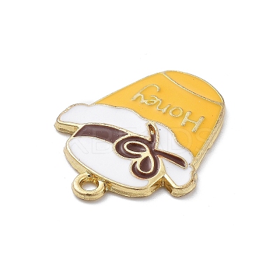 Alloy Enamel Pendants ENAM-R001-01KCG-02-1