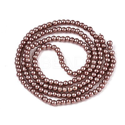 Baking Paint Glass Pearl Bead Strands X1-HY-Q003-3mm-92-1