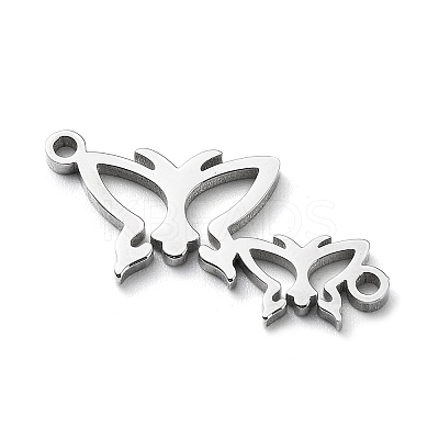 Non-Tarnish 304 Stainless Steel Connector Charms LS-STAS-D036-03B-P-1