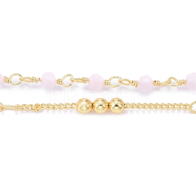 Handmade Brass Curb Chains CHC-I035-02G-06-1