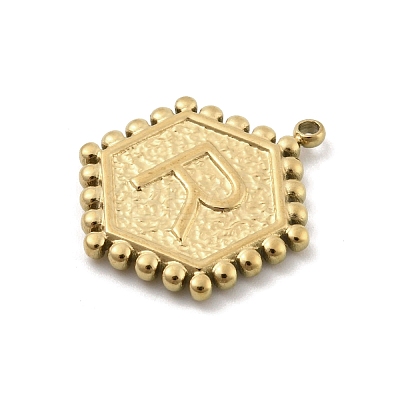 201 Stainless Steel Pendants STAS-R227-01R-G-1