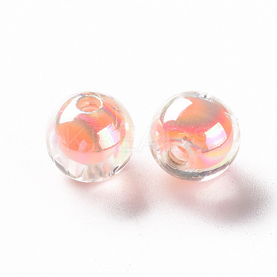 Transparent Acrylic Beads X-TACR-S152-15B-SS2109-1