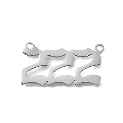 304 Stainless Steel Pendants STAS-D382-04B-P-1