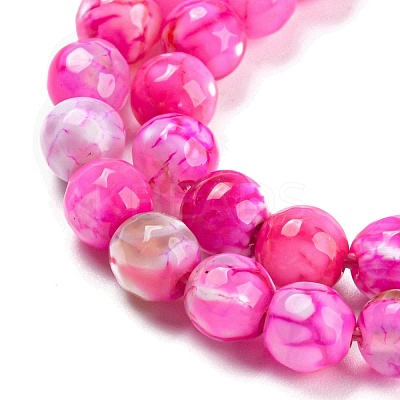 Natural Agate Bead Strands G-G882-6mm-C01-7-1
