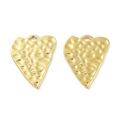 304 Stainless Steel Pendants STAS-F304-06G-01-1