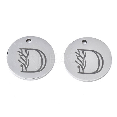 Non-Tarnish 304 Stainless Steel Charms STAS-T059-26P-D-1