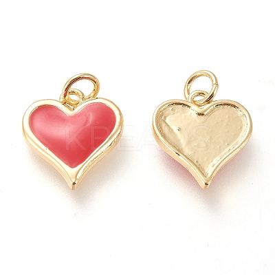 Real 18K Gold Plated Brass Charms LS-KK-L006-019C-1