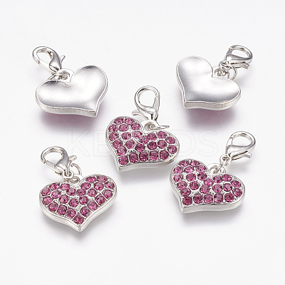 Alloy Rhinestone Pendants LS-RB-C1386-A24P-1