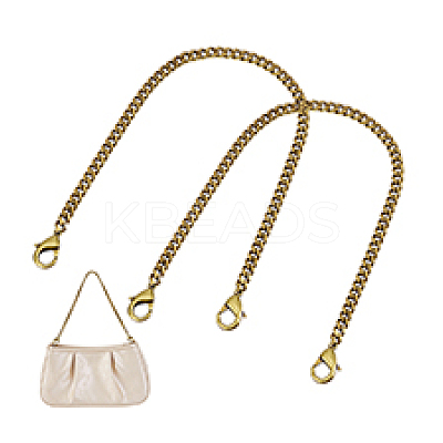 6MM Brass Twisted Chain Purse Chains for Bag Replacement Accessories FIND-WH00670-120B-1