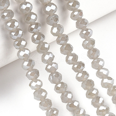 Electroplate Glass Beads Strands EGLA-A034-J4mm-A15-1