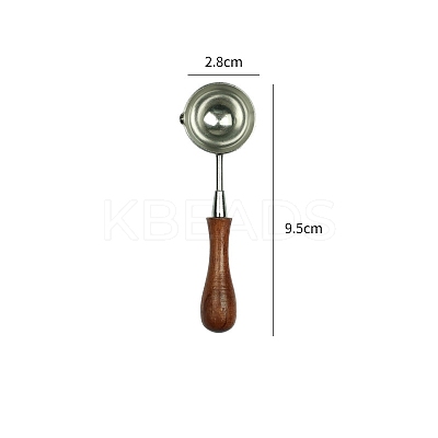 Stainless Steel Wax Sealing Stamp Melting Spoon LS-PW-WG40451-03-1