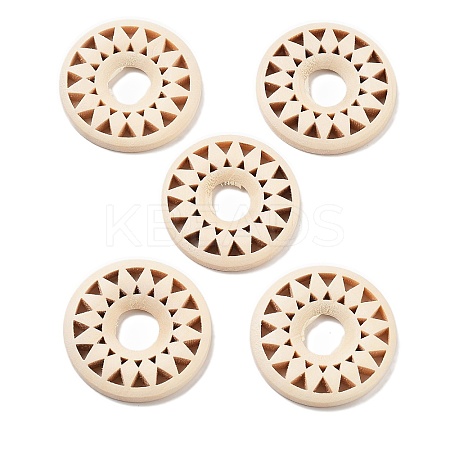 Wood Crystal Ball Display Bases WOOD-A023-01A-1