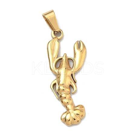 304 Stainless Steel Pendants STAS-F336-13G-02-1