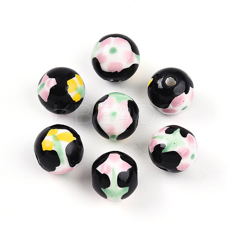 Handmade Porcelain Beads X1-PORC-N009-05F-1