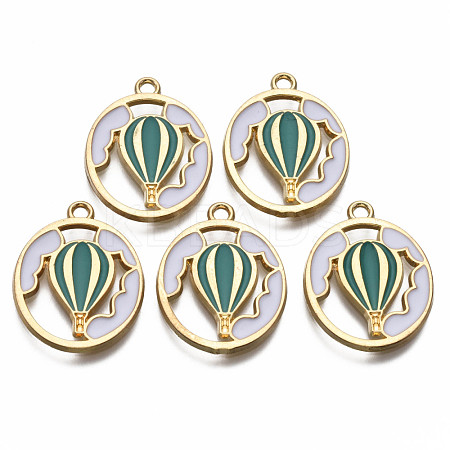 Alloy Enamel Pendants ENAM-T011-115-NR-1
