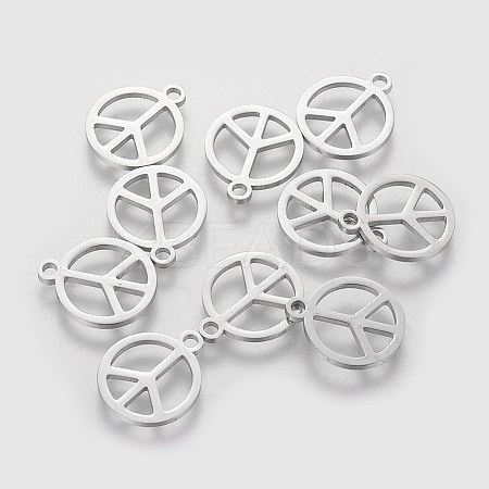 Non-Tarnish 304 Stainless Steel Charms LS-STAS-Q201-T062-1