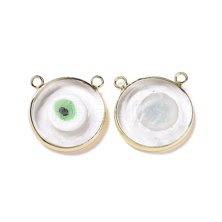 Handmade Lampwork Pendants LAMP-P057-04G-07-1