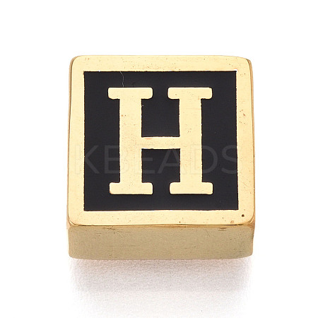 304 Stainless Steel Black Enamel Square Spacer Bars STAS-T073-58H-G-1