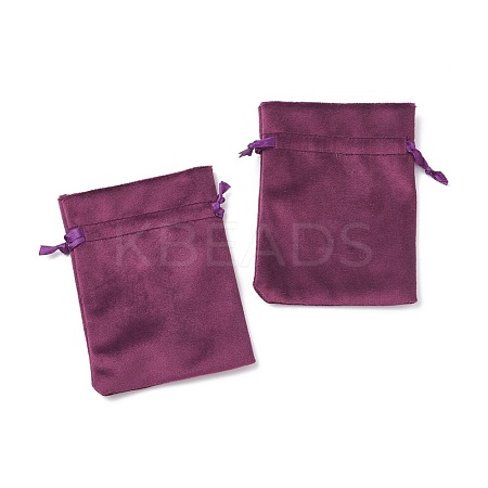 Velvet Bags Drawstring Jewelry Pouches TP-WH0008-01A-07-1