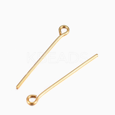 304 Stainless Steel Eye Pins STAS-I318-C12-G-1