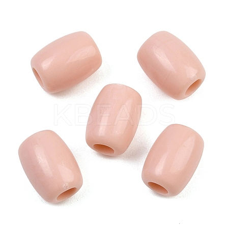Opaque Acrylic European Beads AC-CBA1794-03A-1
