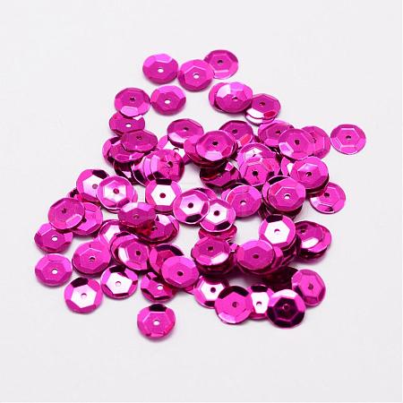 Plastic Paillette Beads PVC-A001-5mm-09-1