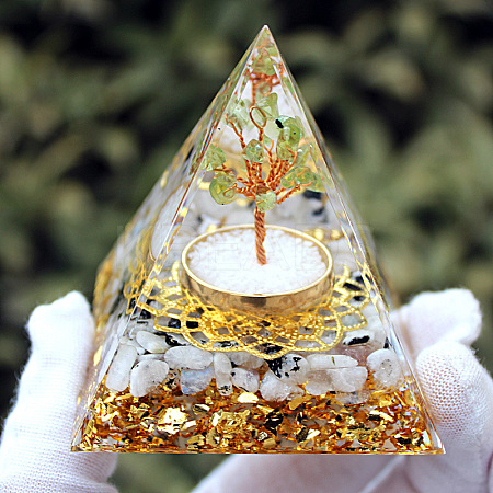 Orgonite Pyramid Resin Energy Generators PW-WG427A5-10-1