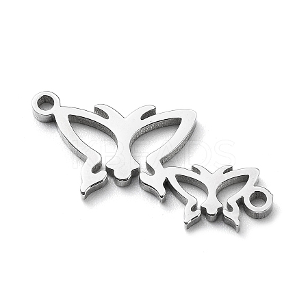 Non-Tarnish 304 Stainless Steel Connector Charms LS-STAS-D036-03B-P-1