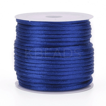 Nylon Satin Rattail Cords NWIR-L006-1.5mm-16-1