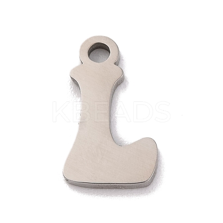 Non-Tarnish 201 Stainless Steel Charms LS-STAS-U016-01P-L-1