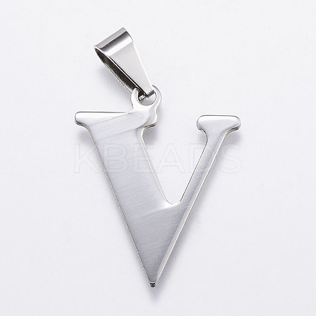 Tarnish Resistant 304 Stainless Steel Pendants STAS-F106-95P-V-1