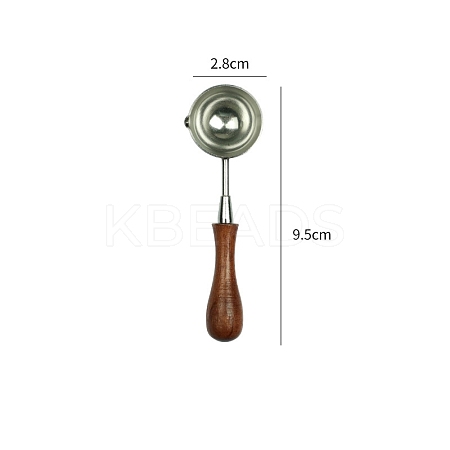 Stainless Steel Wax Sealing Stamp Melting Spoon LS-PW-WG40451-03-1