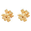Brass Double Bead Caps LS-KK-N259-09-1