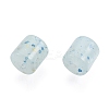 Marbled Stone Style Opaque Acrylic Beads OACR-G009-12-3