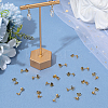 60Pcs 3 Style 304 Stainless Steel Stud Earring Findings STAS-BBC0007-45-3