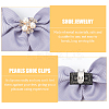 Polyester Bowknot Shoe Decorations FIND-WH0002-18B-5