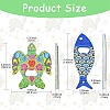 4Pcs 4 Styles Melamine Bottle Opener Fridge Magnet AJEW-CJ0001-54-2