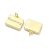Brass Pendants KK-D229-22A-G-2