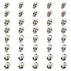 40Pcs 4 Styles Halloween Theme Tibetan Style Alloy Beads FIND-HY0003-85-1