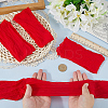 30Pcs Polyester Silk Flower Stockings Material AJEW-CY0002-29B-3