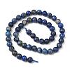 Natural Lapis Lazuli Bead Strands G-G953-01-8mm-9