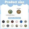 120Pcs 12 Styles Natural & Synthetic Mixed Gemstone Beads Sets G-PH0003-16-2