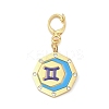 304 Stainless Steel Enamel Pendant Decoration STAS-S168-01G-03-1