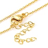 Brass Micro Pave Clear Cubic Zirconia Bowknot Pendant Necklaces NJEW-F326-04G-3