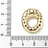 Brass Micro Pave Cubic Zirconia Pendants KK-Z108-02G-O-3
