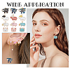 60Pcs 12 Style Alloy Enamel Pendants ENAM-PH0002-77-6